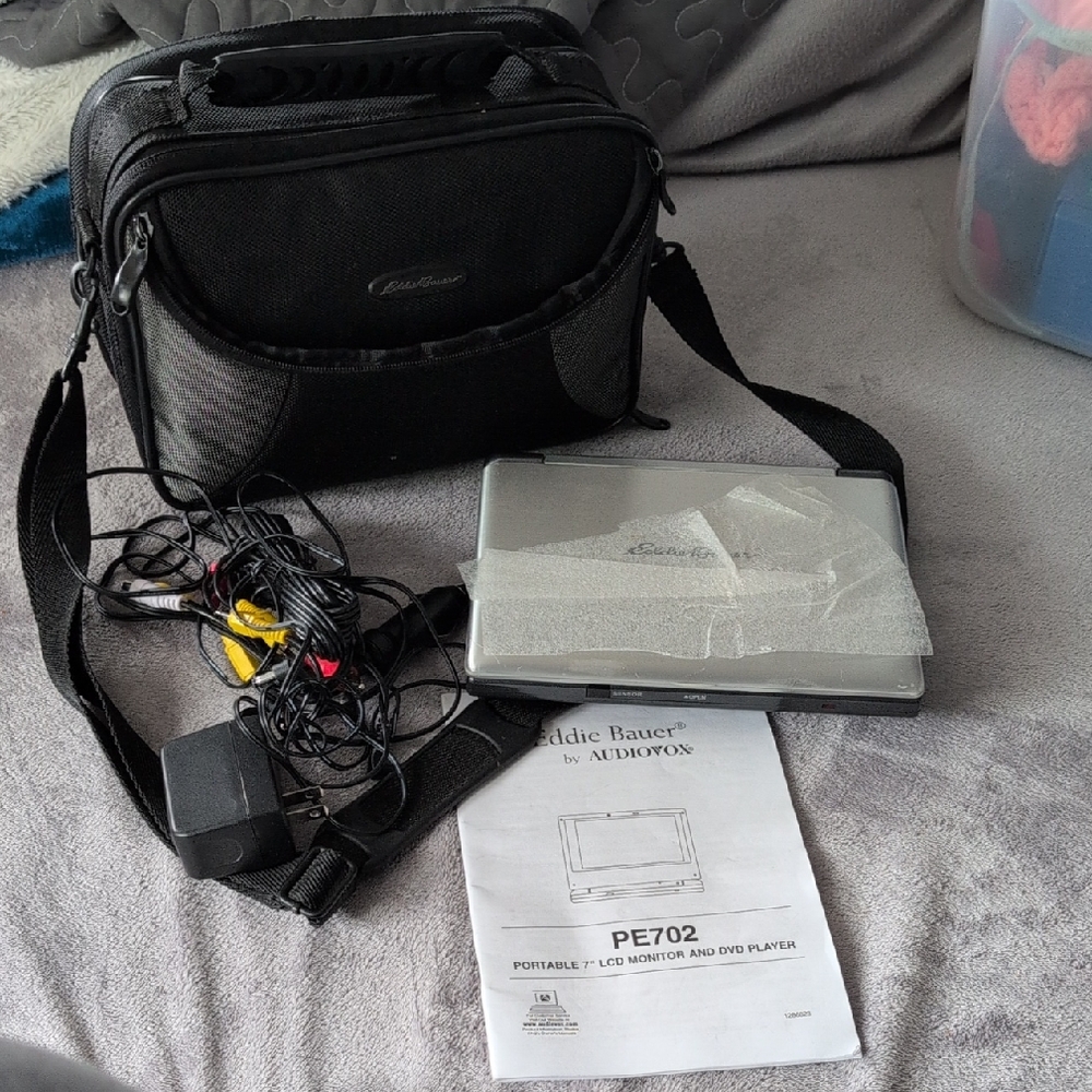 Portable DVD Player - Black and Silver Eddie Bauer Edition